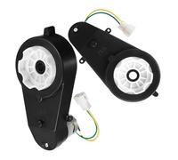 Ujjdwiurgh 24 V Enfants Monter sur la Boîte de Vitesses de Voiture 30000 Tr/Min Moteur 2 Pièces Moteur Électrique Boîte de Vitesses Motos Haute Vitesse RS555 Moteur D'Entraînement