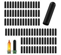 Ujjdwiurgh 240 Pièces de Couvertures Anti-Lueur pour Guirlandes Lumineuses, Couvertures de Guirlande Lumineuse en Silicone pour Guirlandes Lumineuses LED de Noël de 0,5 cm de Diamètre