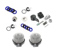 Ujjdwiurgh 244194 235014 Ensemble de Vanne de Vidange de Vanne de Pulvérisation et Filtre D'Entrée de Tuyau 246385 pour Kit de Réparation de Pompe 390 395 490 495 595