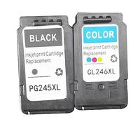 Ujjdwiurgh 245XL 246XL Boîte d'encre de rechange Accessoires pour PG-245XL -246XL pour imprimante MG2420