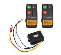 Ujjdwiurgh 24V 50Ft Auto sans Console Télécommande Treuil Manuel de Voiture Console du Bouton de L'Émetteur pour Voiture ATV SUV Camion