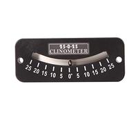 Ujjdwiurgh 25-0-25 InclinomèTre Mini Rapporteur InclinomèTre Instrument de Mesure D'Angle Jauge D'Inclinaison Compteur de Pente