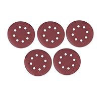 Ujjdwiurgh 25 Pcs 5 Pouces Disques de PonçAge 125 Mm 8 Trous Papier de Verre 800 1000 1200 1500 2000 Grain