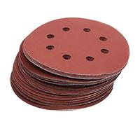 Ujjdwiurgh 25 PièCes 5 Pouces 8 Trous Grain 600 1000 1200 1500 2000 Ponceuse Disque de PonçAge Papier de Verre