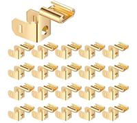 Ujjdwiurgh 25 Pièces Piggyback Spade Connecteurs Chaise Terminal Déconnexion Électrique 3 Voies Adaptateur