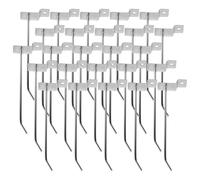 Ujjdwiurgh 25 X Single Hook Pin Shop Display Fitting Hanger Hanger 150Mm