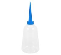 Ujjdwiurgh 250ml Clair blanc Bleu Plastique Liquide applicateur de colle bouteille