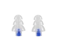 Ujjdwiurgh 27Db Silicone Earbud Musicien Filtre Bouchons D'Oreilles Réduction Du Bruit Annulation Protection De L'Ouïe Earbud Réutilisable Sommeil Sommeil pour Dj (Bleu)