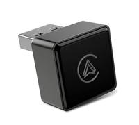 Ujjdwiurgh 2in1 Boîte de Connectivité Automobile Portable 2in1 Adaptateur Carplay sans Android Auto Wireless Smart Dongle Wired to Wireless 2 in 1 Mini Adapter Black