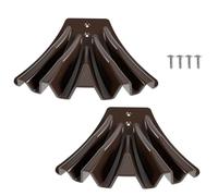 Ujjdwiurgh 2pack Gutter Downscoun Diverter Gutter Down Spory Extensior Accessoires Accessoires de Gouttière Brown