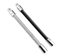 Ujjdwiurgh 2pcs 1/2 '12,5 mm Tige de Rallonge de Manchon Tige de Connexion Élastique Tige de Connexion Universelle Arbre Flexible Tige de Renforcement