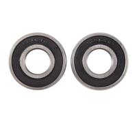 Ujjdwiurgh 2Pcs 6202RS 15mm Interieur 35mm Exterieur Seule Rangee Rouleau A Billes A Rainures Profondes