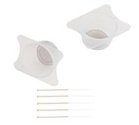 Ujjdwiurgh 2pcs Airbrush Special Paint Filtre Tasse avec Sprays Aérographe 0,3 mm Aiguille pour Peinture Accessoires Aérographes pour Peinture Accessoires Aérographe