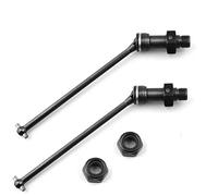 Ujjdwiurgh 2Pcs Arbre D'EntraîNement en MéTal CVD EA1061 pour JLB Racing Cheetah 11101 21101 J3 Speed 1/10 RC Car Upgrade Parts Accessoires