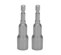 Ujjdwiurgh 2Pcs Puissance Wing Nut Ensemble de Pilotes, Fente Wing Nuts MèChe Socket Tenailles Outils Set, 1/4 Pouces Hex Shank Forets pour éCrous Bits Panneau Vis Eye C Crochet Boulon