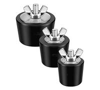 Ujjdwiurgh 3 Bouchons D'Hivernage de Piscine, 3 Tailles, 1 Pouce, 1,25 Pouce et 1,5 Pouce, Bouchons D'Expansion d'hiver de Piscine avec Vis