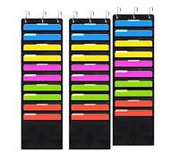 Ujjdwiurgh 3 de Rangement en Papier pour Scrapbooking 12 X 12 Pouces avec Crochets de Porte pour Scrapbooking, Papier Cartonné