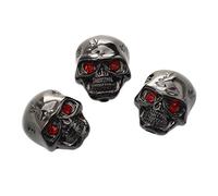 Ujjdwiurgh 3 pcs. Guitar & Skull Head plus fort Egler Noir