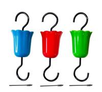 Ujjdwiurgh 3 Pièces Ant Moat pour Mangeoires à Colibris Mangeoire à Colibris Protection Contre Fourmis Mangeoire à Colibris Protection Contre Les Fourmis Crochets en Plastique à Suspendre