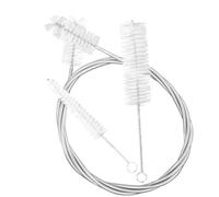 Ujjdwiurgh 3 Pièces Cor Français Trombone Trompette Ensemble de Nettoyage en Acier Inoxydable Brosse en Nylon Brosse de Nettoyage pour Instruments de Musique Facile à Installer Facile à Utiliser