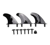 Ujjdwiurgh 3 PièCes Ensembles D'Ailettes de Planche de Surf Souples pour Accessoires de Planches de Surf Conseil Souple Planche à Pagaie