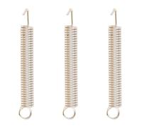 Ujjdwiurgh 3 Pieces Ressorts de tension de pont en acier pour le tremolo de guitare Ressorts de pont pour Fenders