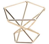 Ujjdwiurgh 3 PièCes SéRies GéOméTrique Air Plante Titulaire Support D'Usine d'air Rack Plantes en MéTal Stand Planteur ÉTagèRes Himmeli DéCor Tillandsia Conteneurs