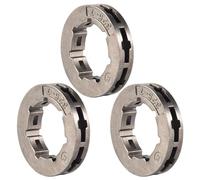 Ujjdwiurgh 3 PièCes SéRies Outil PièCes en MéTal TronçOnneuse PièCe de Rechange Scie une ChaîNe Pignon Jante Power Mate 325-7 pour Remplacement de la TronçOnneuse