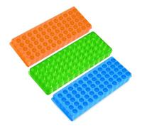 Ujjdwiurgh 3 Pièces Support de Tubes Plaque Double Face Support de Tuyaux Centrifuges pour Tuyau Centrifuge 0,5 Ml-2 Ml 60 Trous Installation Facile