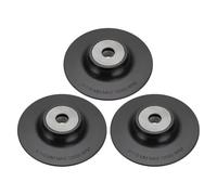 Ujjdwiurgh 3 Tampons de Support en Plastique pour Meuleuse D'Angle Compatibles avec le Disque de Ponceuse à Filetage Interne M14, Meuleuse D'Angle de 115 mm de Diamètre