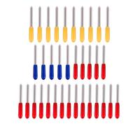 Ujjdwiurgh 30/45/60 DegréS pour pour Traceur de DéCoupe Lame de Vinyle Lames de Coupe pour Machine Fraiseuse Outils de Sculpture