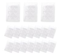 Ujjdwiurgh 30 Paquets Faire Fondre la Cire Moules à Clapets, Cire à Fondre Plateau Coeur d'amour RéCipients pour Bougies à Cire Fondue sans MèChe