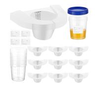 Ujjdwiurgh 30 PCS COLLECTION URINES COLLECTIONS pour les PROBLÈMES de TOIGHTS, Notamment pour les Femmes et le Kit de Collecte D'Échantillons de Âgés