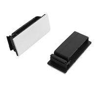 Ujjdwiurgh 30 Pièces Pinces de Câble Serre Câbles Noir, Support Câble de Bureau Auto- Adhésif Et Câble Charnière Câble Gestion Charge Système de Gestion de Câbles