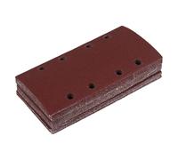 Ujjdwiurgh 30 PièCes SéRies Papier Abrasif Carré Feuille de Papier Abrasif 95X185Mm Ponceuse Crochet Boucle Disque Outils Abrasifs pour Outils de Polissage Du Bois