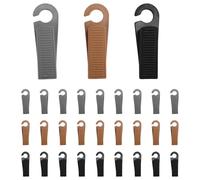 Ujjdwiurgh 30PCS Cale Porte Bloque Porte Arrêt de Porte Butée de Porte pour et le Bureau avec Crochet