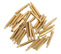 Ujjdwiurgh 30Pcs M3 3Mm Mâle Laiton Entretoise Pcb Hexagonale Pilier Pilier 30Mm
