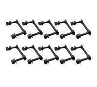 Ujjdwiurgh 31Mm Planche à roulettes Pont Siamois Boulons Vis avec Tapis Anti-éVier MatéRiel de Planche à roulettes Ensemble Accessoires de Planche à roulettes