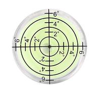 Ujjdwiurgh 32x7mm Acrylique Niveau À Bulle Niveau Rond Accessoires Bubble, Vert