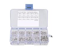 Ujjdwiurgh 340 pcs M3 vis a six pans creux en acier inoxydable M3 vis ecrous Assortiment Kit de fixation