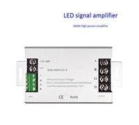 Ujjdwiurgh 360W RGB LED ContrôLeur D'Amplificateur DC12V-24V 30A Coque en Aluminium pour RGB 5050 3528 SMD LED Bande Lampe