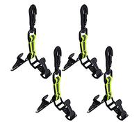 Ujjdwiurgh 4 Pcs Pompier Sangle Sécurité Support Clips pour Pompier Police Sauvetage Travail Ceinture Clips