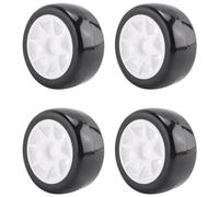 Ujjdwiurgh 4 PièCes 58mm Pneus 12mm Roues Hexagonales avec éPonge pour Voiture de DéRive 1/10 1/12 RC 3Racing M5 MST M04 M05