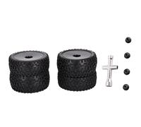 Ujjdwiurgh 4 PièCes 85Mm Pneus Pneu de Roue pour 144001 124019 104001 PièCes de Mise à Niveau de Voiture RC 1/10 1/12 1/14 ÉChelle Tout-Terrain,B