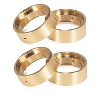 Ujjdwiurgh 4 Pièces Beadlock Jante de Roue Anneau de Serrage de Poids Interne 9780 140G Laiton RC Accessoires pour TRX4M 1/18 RC Crawler Car Upgrade Parts