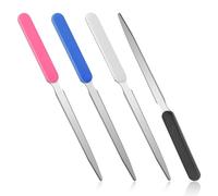 Ujjdwiurgh 4 Pièces Couteau Ouvre-Lettre Couteau Ouvre-Enveloppe en Acier Inoxydable pour Ouvrir des Enveloppes, des Colis, des Boîtes