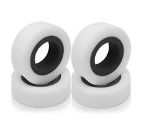 Ujjdwiurgh 4 Pièces de Pneus de Roue en Mousse EVA à Double Étage de 1,9 Pouces 110 mm pour 1/10 RC Chenille Axiale SCX10 90046 TRX4 Gen8 VS4-10 Durables