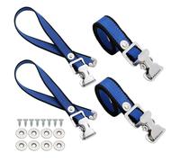 Ujjdwiurgh 4 Pièces de Sangles pour Échasses pour Cloisons Sèches, Kit de Sangles de Pied Réglables pour Cloisons Sèches, Pièce de Rechange pour Échasses