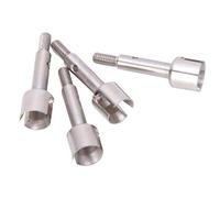 Ujjdwiurgh 4 PièCes en Acier/Accessoires de Remplacement de L'Essieu de Roue AdaptéS Aux PièCes de Voiture Hors Route 144001 1/14 RC,