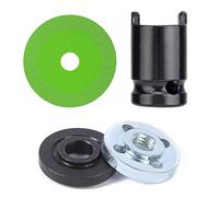 Ujjdwiurgh 4 PièCes Ensemble de Disques de Coupe en Verre avec Adaptateur 10Cm Lame de Scie Ultra-Mince Bouteilles de Vin de Jade Chanfreinage Lame de Coupe Verre